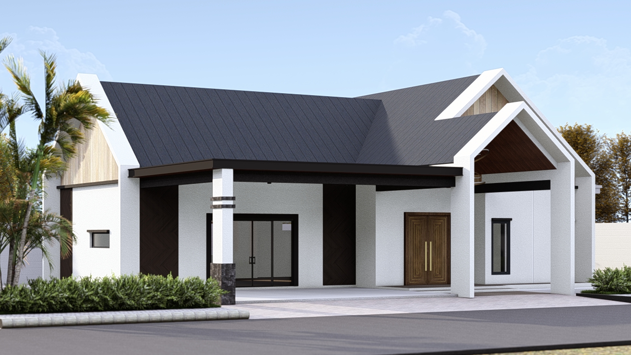 Compact House Exterior